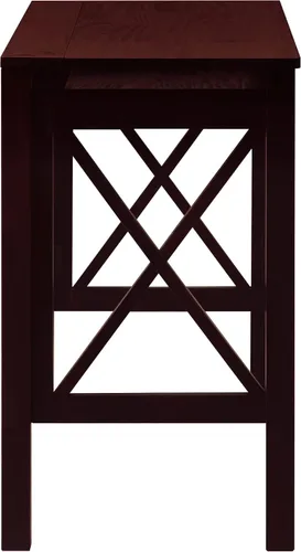 Miniatura 16 de Casual Home Montego - Escritorio plegable con bandeja extraíble, color espresso