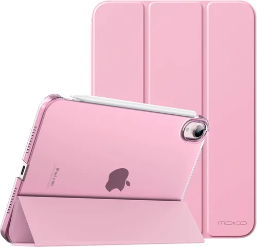 Miniatura 26 de MoKo Funda para iPad mini 7 (A17 Pro) Generación 2024, Funda para iPad mini 6 2021, Funda Protectora Delgada y Ligera de 8.3 Pulgadas con Carcasa