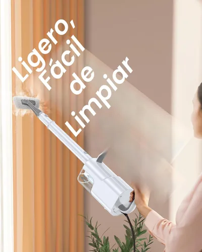 Miniatura 7 de LABIGO Trapeador de vapor 10 en 1 con limpiador de vapor de mano desmontable, tanque de 350ml, calentamiento en 10s, limpiador de vapor de 248°F