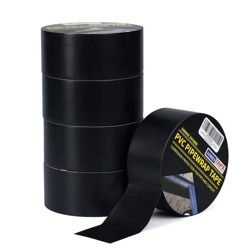 ADHES - Cinta adhesiva de protección contra la corrosión, PVC resistente a la intemperie para tuberías de drenaje, tuberías metálicas y eléctricas,