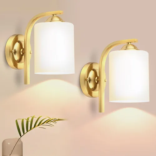 Miniatura 10 de CANMEIJIA Aplique de pared 1 luz, moderno accesorio de iluminación de pared, luces de tocador de baño con lámpara de pared negra mate para Negro