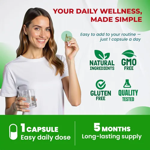 Miniatura 6 de Superfood Greens 18 en 1 - con frutas, verduras y hierbas - Moringa, alfalfa, manzana, espinatch, plátano, fresa, aumenta la energía, la inmunidad