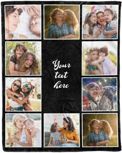 Miniatura 10 de D-Story Regalos para mamá, regalo para el día de la madre de parte de hija e hijo, manta de franela suave regalo para mamás Navidad, manta de cama