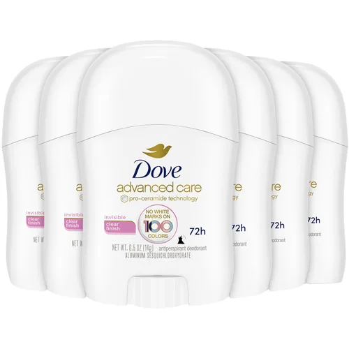 Miniatura 15 de Dove Advanced Care Desodorante Antitranspirante, Invisible, Clear Finish, 2,6 oz, 4