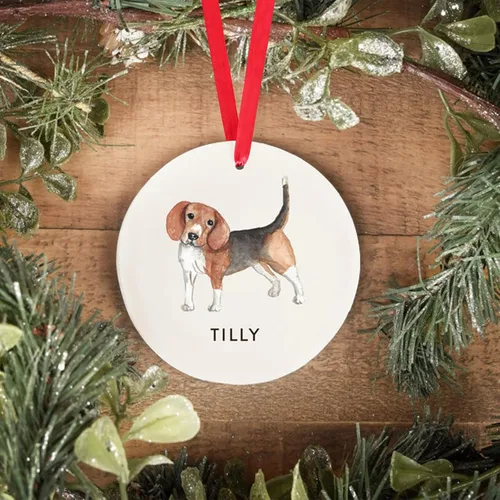 Miniatura 15 de Adorno personalizado para perro, adorno de Navidad personalizado Golden Retriever, regalos personalizados para amantes de las mascotas, regalos