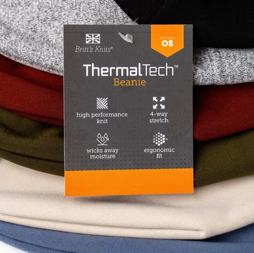 Miniatura 2 de Britts Knits ThermalTech - Gorro de invierno cálido con forro polar para hombres y mujeres talla única