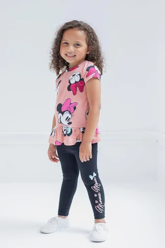 Miniatura 2 de Disney Conjunto de camiseta y leggings de Minnie Mouse para niños pequeños