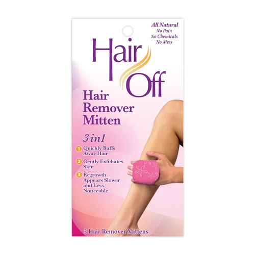 Miniatura 6 de Manoplas removedoras de pelo, totalmente natural, sin dolor y sin productos químicos, depilación de cuerpo completo, retarda y disminuye el nuevo