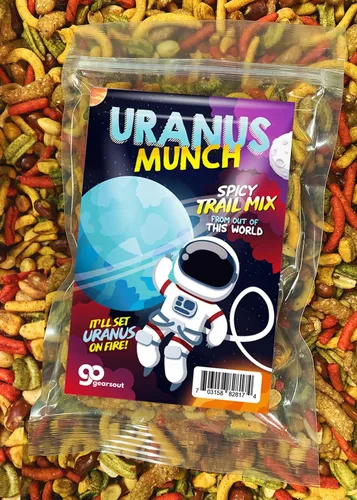 Miniatura 8 de Uranus Munch - Mezcla de frutos secos picantes prémium del tío Frank - Regalos comestibles para adolescentes - Mezcla picante - Hecho en los Estados