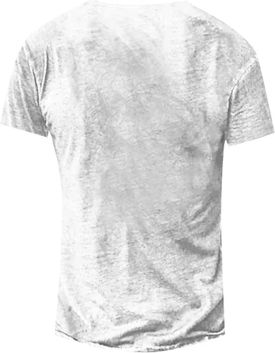 Miniatura 4 de XDTDRYRYU Camisetas para hombre con cuello en V, manga corta, ajustadas, transpirables, transpirables, para gimnasio