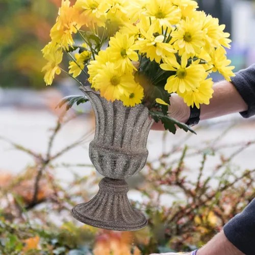 Miniatura 8 de Florero para cementerio, urna conmemorativa, maceta para tumba, decoración de jardín
