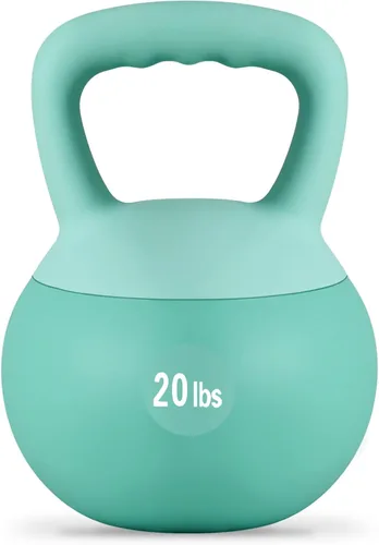 Miniatura 12 de DlandHome Pesas rusas para entrenamiento de fuerza, ideal para entrenamiento de cuerpo completo y entrenamiento de fuerza, mango de fácil agarre