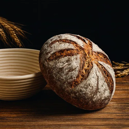 Miniatura 5 de Saint Germain Bakery Cesta Banneton Redonda Premium para Pan con Forro - Cesta de Fermentación Brotform Perfecta para Hacer Pan Hermoso (10 pulgadas)