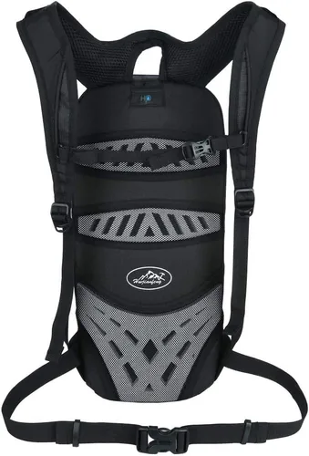 Miniatura 3 de Hebetag Mochila para bicicleta de montaña, mochila de ciclismo para hombres y mujeres, viajes, deportes al aire libre, motocicleta, bicicleta