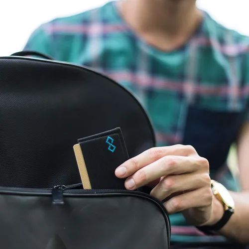 Miniatura 3 de Infinity Wallet cartera minimalista para hombre, talla única , Azul