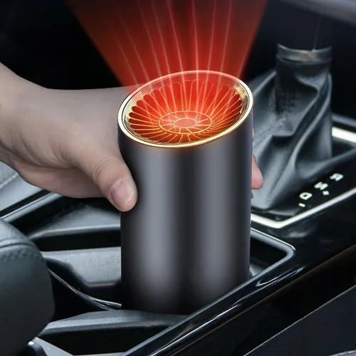 Miniatura 5 de Descongelador de parabrisas portátil de 12 V 150 W giratorio 180° para automóvil, SUV, camión, caravana, remolque, se conecta al encendedor