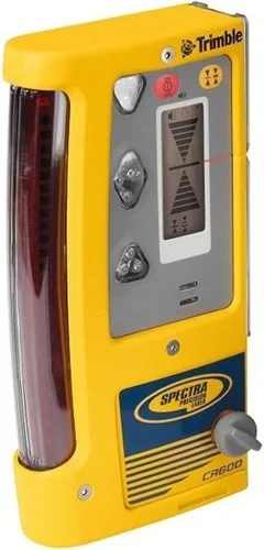 Miniatura 3 de Spectra Precision Receptor de nivel láser combinado CR600 con abrazadera de barra, montaje magnético, baterías, impermeable, ligero, indicadores LED