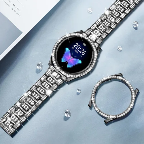 Miniatura 5 de Dsytom Correas compatibles con Samsung Galaxy Watch FE 2024 de 1.575 pulgadas/Galaxy Watch 5/4 de 1.575 pulgadas, 1.732 pulgadas, 0.732 pulgadas