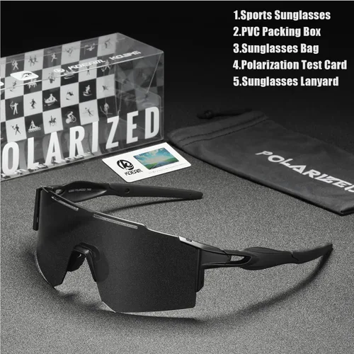 Miniatura 6 de Gafas de sol deportivas polarizadas para hombres y mujeres, gafas de sol para correr, jóvenes, ciclismo, béisbol, protección UV400