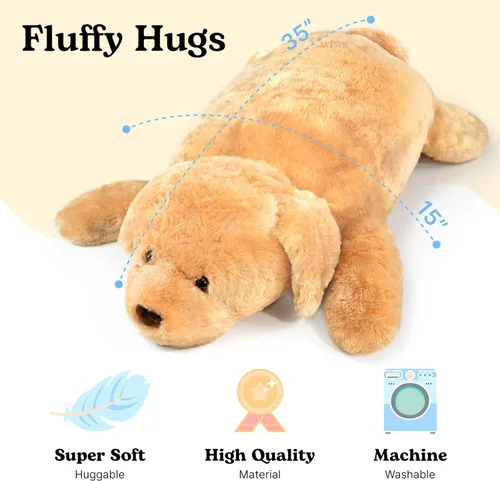Miniatura 3 de RB Royal Brooks Oso de Peluche Extra Grande Abrazador Gigante de Peluche para Dormir Almohada Corporal para Niños, Ideal para la Cama