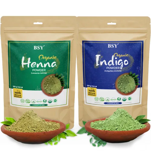Miniatura 5 de BSY Henna en polvo orgánico 3.53 oz Tinte de cabello Lawsonia Inermis 100% natural Mehndi a base de hierbas sin productos químicos para cabello
