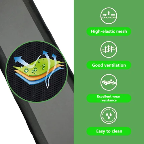 Miniatura 6 de Eurmax USA - Escalera deslizante universal para cama elástica fácil de montar, acero resistente, accesorio para trampolín para niños, para subir