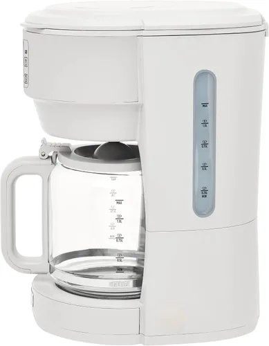 Miniatura 5 de Haden Chelsea - Cafetera digital de goteo de 10 tazas con jarra de vidrio, gris y cromo
