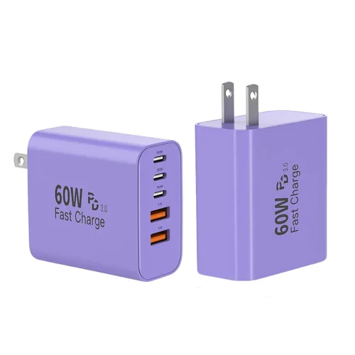 Miniatura 8 de 60W iPhone 17 16 Type C Wall Charger Block,2 Pack Apple Multi Fast Charging Blocks for iPhone,QC&Power Adapter for iPhone 17/17 Air/16e/16Pro