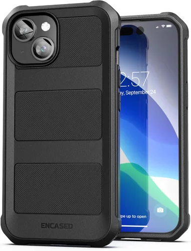 Miniatura 8 de ENCASED Funda compatible con iPhone 15, protección de grado militar con cobertura de cuerpo completo resistente de 360 grados (iPhone 15)