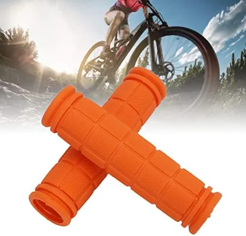 Miniatura 5 de Empuñaduras de manillar de bicicleta, agarre ergonómico de goma antideslizante con bloqueo unilateral para bicicletas de montaña, bicicletas