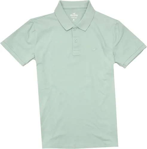 Hollister Camiseta tipo polo para hombre