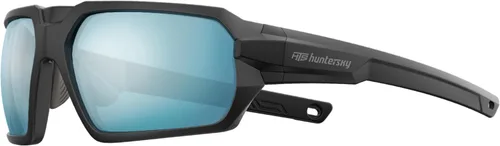 Miniatura 9 de HTS HUNTERSKY Ballistic Tactical ANSI Z87.1+ Impact Protection Anti Fog Shooting Glasses Military Grade Airsoft Range Negro azul