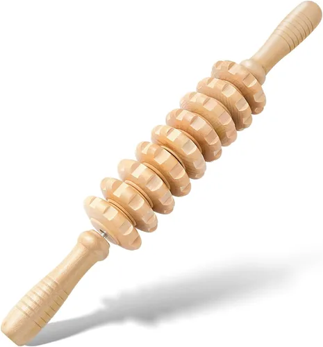 Miniatura 13 de Rodillo Muscular para Atletas - Destructor de Fascia de Tejido Profundo y Masajeador de Rodillo para Alivio del Dolor Miofascial - Herramienta