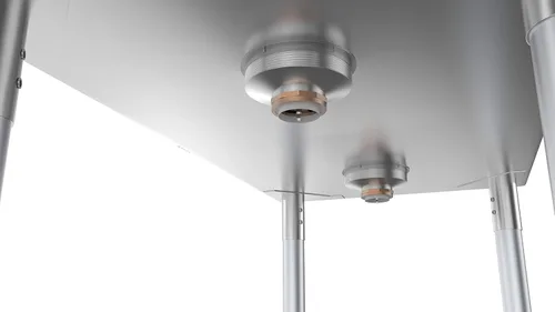 Miniatura 7 de KoolMore Fregadero de Preparación y Utilidad de Cocina Comercial NSF de Acero Inoxidable de 2 Compartimentos con Escurridor - Tamaño del Tazón 14" x