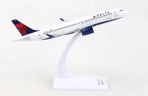 Miniatura 5 de SkyMarks Delta A220-300 Modelo de pantalla a presión a escala 1/200 (SKR1091) - Con licencia oficial de Delta y Airbus para mayores de 14 años