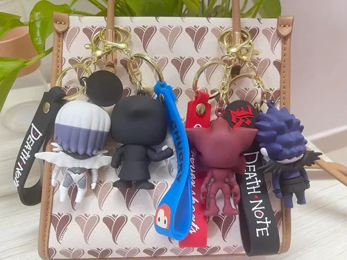Miniatura 4 de ZiRia Llavero de Halloween para mujeres y hombres, llaveros de película de terror, divertido llavero de parodia, llavero de automóvil, carteras