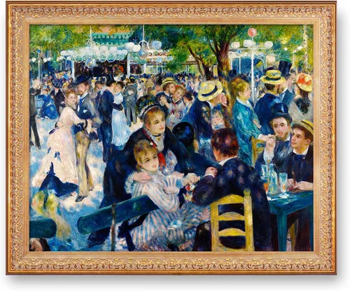 Miniatura 39 de A&T ARTWORK Campo de trigo con cipreses de Van Gogh Las reproducciones de arte clásico mundial, impresiones en lienzo giclée para decoración