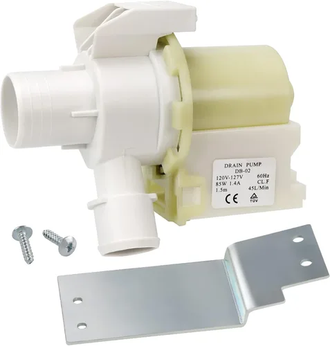 Bomba de drenaje para lavadora WH23X10030 WH23X10013 de Techecook - Compatible con lavadora Hotpoint GE WH23X10013 WH23X0081 WH23X0091 WH23X0092