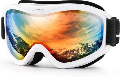 Miniatura 7 de Juli Gafas de esquí para niños, gafas de snowboard para niños y niñas, motos de nieve, esquí, patinaje, edad 3-8 4302