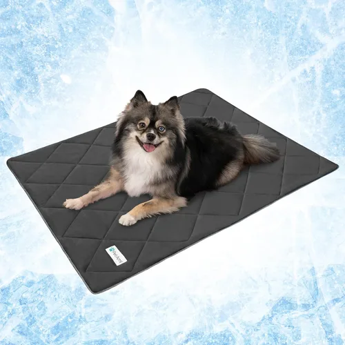 Miniatura 21 de PetAmi Manta Refrigerante Premium para Perros Manta Ligera y Esponjosa para Mascotas, Funda de Cama para Perros, Gatos y Cachorros Manta