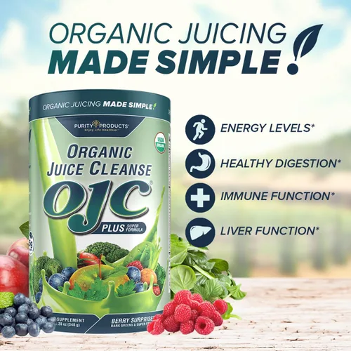 Miniatura 3 de Jugo certificado Organic Juice Cleanse, (OJC) Plus, Berry Surprise (12.28 onzas) de Purity Products