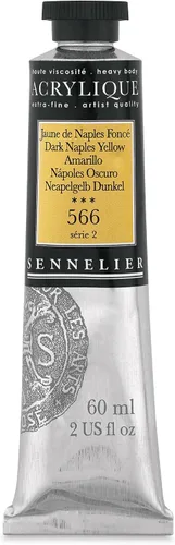 Miniatura 37 de Sennelier Acrílico para artistas extrafinos, 2.0 fl oz, luz verde cromo S3