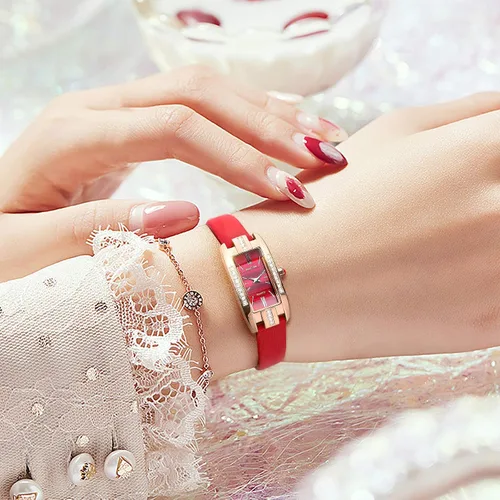 Miniatura 5 de ROCOSJEWE Watches for Women Japanese Quartz Analog Ladies Wrist Watch Leather Strap Elegant Waterproof Dress Watch Diamond RJ209S