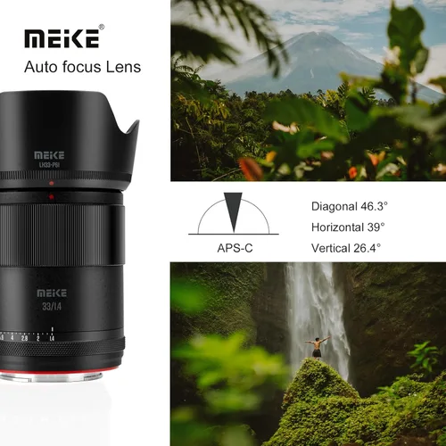 Miniatura 5 de Meike Motor paso a paso STM de gran angular de 1.299 in F1.4, lente vertical APS-C compatible con cámaras Sony E Mount FX30 A6400 A5000 A6000 A6100