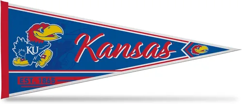 Miniatura 121 de Rico Industries NCAA Banderín Clásico de Fieltro para Decoración de Pared de 12" x 30" - Ideal para Decoración del Hogar/Dormitorio/Cueva de Hombre