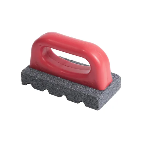 Miniatura 2 de Marshalltown Ladrillo para frotar, superficie estriada de carburo de silicona de grano 20, herramientas de hormigón, herramientas de mampostería