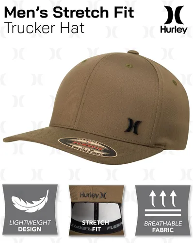 Miniatura 2 de Hurley Gorra de béisbol para hombre, sombrero ajustado Iron Corp