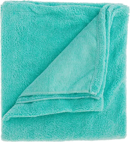 Miniatura 2 de Bone Dry Colección de toallas de aseo para mascotas, microfibra absorbente, XL, 41 x 23.5 pulgadas, color verde bordado Bordado verde