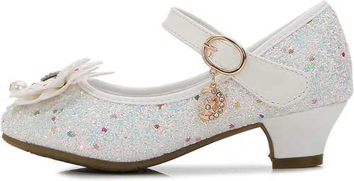Miniatura 3 de Cadidi Dinos Zapatos de vestir para niñas, zapatos de fiesta de boda, zapatos de tacón Mary Jane Princesa (bebéniño pequeñoniño grande)