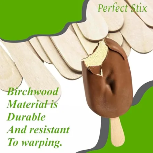 Miniatura 3 de Perfect Stix. Cucharas catadoras de madera. De 3,5 pulgadas de longitud (Paquete de 1000)